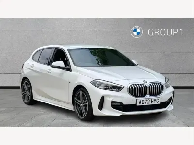 Used BMW 118 M Sport 148 HP (108 kW) 2022 White Hatchback