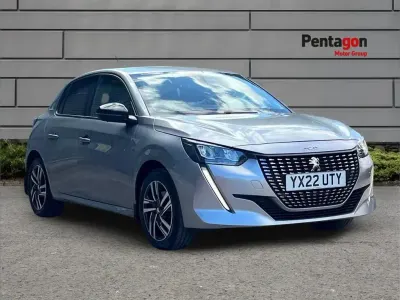 Used Peugeot 208 Allure Premium 101 HP (74 kW) 2022 Grey Hatchback