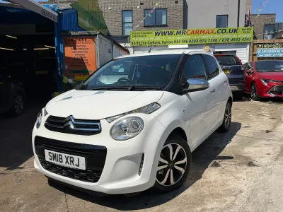 Used Citroën C1 Flair 72 HP (52 kW) 2018 White Hatchback
