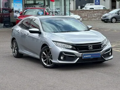 Used Honda Civic EX 126 HP (92 kW) 2020 Silver Hatchback