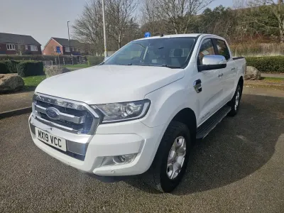 Używany Ford Ranger Limited 2019 Biały Pickup