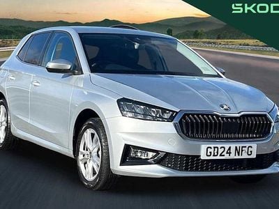 Brilliant silver metallic Used 2024 Skoda Fabia SE L Hatchback | £17,290 (Fair price)