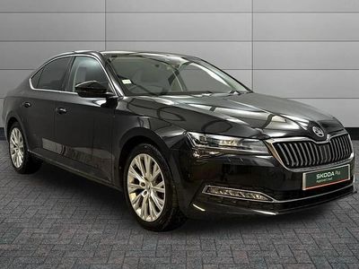 Used Skoda Superb SE L 187 HP (137 kW) 2023 Black magic pearl effect Hatchback
