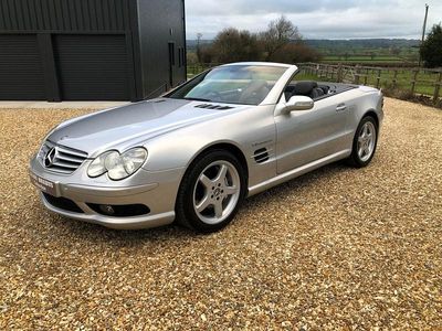 Silver Used 2023 Mercedes SL55 AMG AMG Cabriolet | £28,995