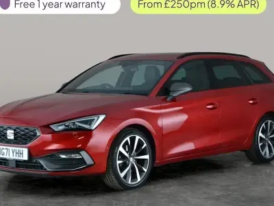 Used Seat Leon ST FR First Edition 150 HP (110 kW) 2020 Red Estate