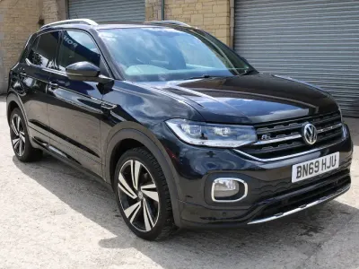 Used VW T-Cross R-line 115 HP (84 kW) 2019 Black SUV