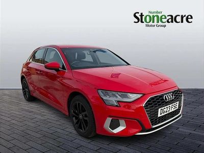 Used Audi A3 Sport 110 HP (80 kW) 2023 Red Sedan