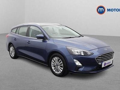 Used Ford Focus Titanium 150 HP (110 kW) 2020 Blue Estate