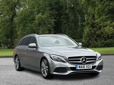 Used Mercedes C350e Premium Plus 2016 Silver Estate
