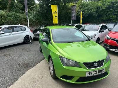 Used Seat Ibiza Sport 105 HP (77 kW) 2012 Green Coupe