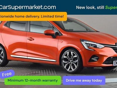 Used Renault Clio V Iconic 101 HP (74 kW) 2020 Orange Hatchback