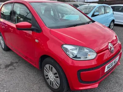 Used VW up! move up! 60 HP (44 kW) 2016 Red Hatchback