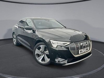 Black Used 2022 Audi e-tron S-Line SUV | £22,799 (Good price)