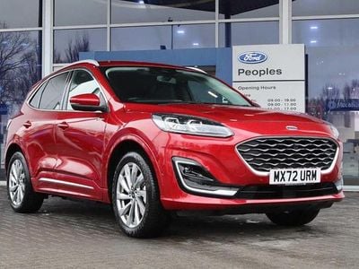 Red Used 2022 Ford Kuga Vignale SUV | £20,596 (Fair price)