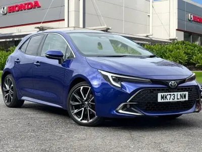 Usado Toyota Corolla 2023 Azul Citadino