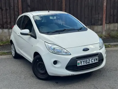 Used Ford Ka S 69 HP (50 kW) 2012 White Hatchback