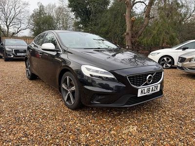 Black Used 2018 Volvo V40 R-Design Hatchback | £8,495 (Fair price)