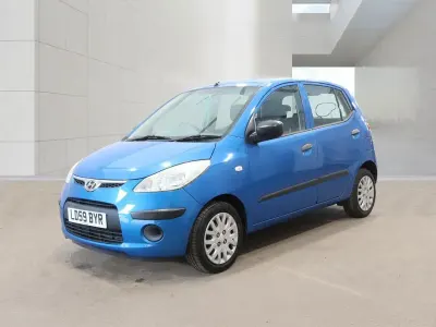 Used Hyundai i10 Classic 77 HP (56 kW) 2009 Blue Hatchback