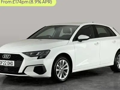 Used Audi A3 Sportback 110 HP (80 kW) 2022 White Hatchback