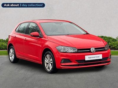 Red Used 2019 VW Polo SE Hatchback | £11,430 (Fair price)