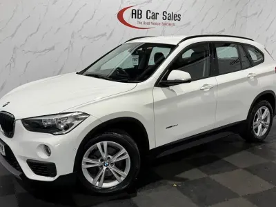 Begagnad BMW X1 Comfort Edition 150 HK (110 kW) 2017 Vit SUV