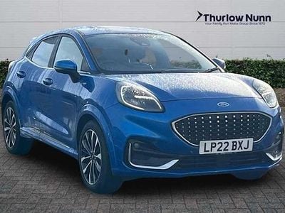 Used Ford Puma ST-Line 155 HP (114 kW) 2022 Blue SUV
