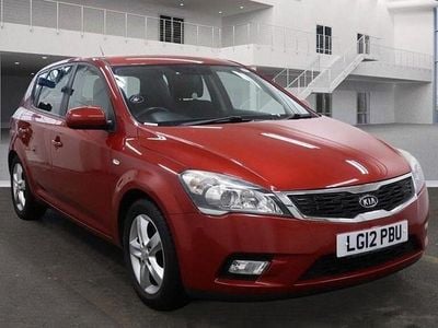Used Kia Ceed 2012 Red Hatchback