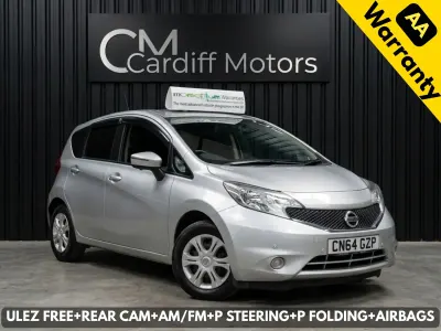 Used Nissan Note Acenta 2014 Silver Hatchback