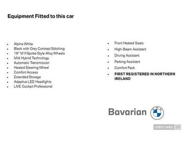 White Used 2022 BMW X4 M Sport SUV | £33,995 (Good price)