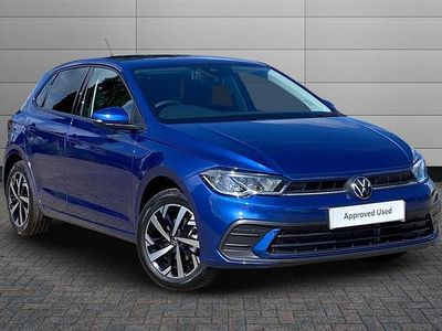 Used VW Polo Match 95 HP (69 kW) 2025 Blue Hatchback
