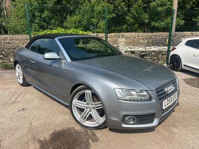 Used Audi A5 Cabriolet S-Line 211 HP (155 kW) 2009 Grey Cabriolet