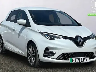 Used Renault Zoe GT-Line 100 kW (136 HP) 2021 White Hatchback