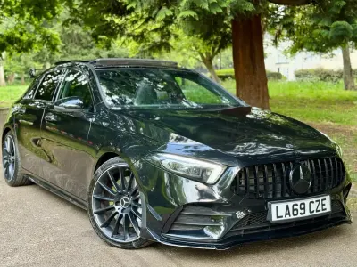 Usado Mercedes A35 AMG Premium Plus 2019 Preto Citadino