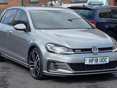 Used VW Golf VII GTD 2018 Silver Hatchback