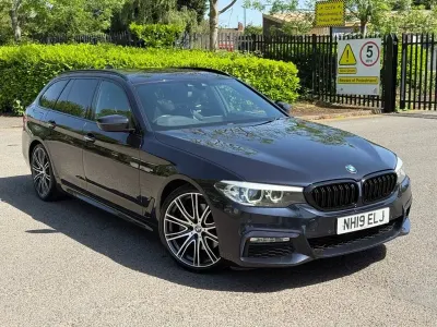 Usado BMW 530 M Sport 265 CV (194 kW) 2019 Negro Familiar