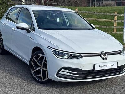 Used VW Golf VIII Style 147 HP (108 kW) 2021 White Hatchback