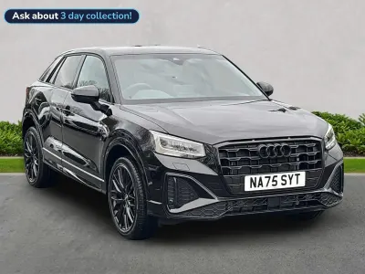 Used Audi Q2 Black Edition 150 HP (110 kW) 2025 Black SUV