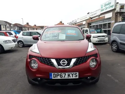 Used Nissan Juke N-Connecta 117 HP (86 kW) 2018 Red SUV