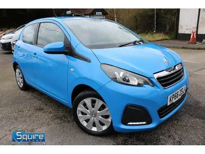 Używany Peugeot 108 Active 68 KM (50 kW) 2016 Niebieski Hatchback