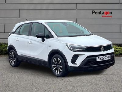 Used Vauxhall Crossland Design Edition 81 HP (59 kW) 2022 White SUV