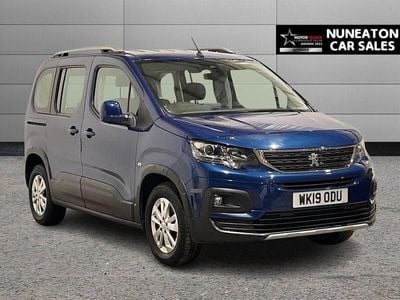 Blue Used 2019 Peugeot Rifter Allure MPV | £13,200 (Good price)