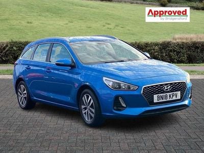 Blue Used 2018 Hyundai i30 SE Estate | £8,500 (Fair price)