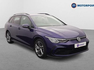 Used VW Golf VIII R-line 150 HP (110 kW) 2022 Blue Estate