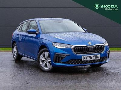 Race blue metallic Used 2025 Skoda Scala SE Hatchback | £19,995 (Expensive)