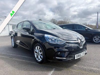 Used Renault Clio IV Dynamique 75 HP (55 kW) 2016 Black Hatchback