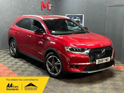 Used DS Automobiles DS7 Crossback Prestige 130 HP (95 kW) 2019 Red SUV