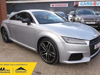 Used Audi TT Black Edition 230 HP (169 kW) 2017 Silver Coupe