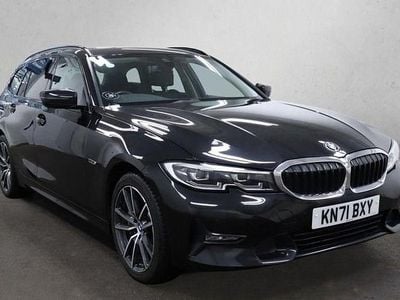Black Used 2021 BMW 330 Sport Line Estate | £19,299 (Good price)