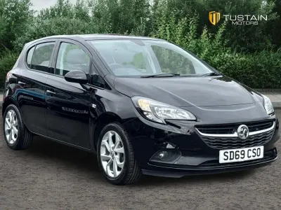 Used Vauxhall Corsa S 90 HP (66 kW) 2019 Black Hatchback