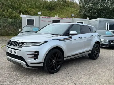Used Land Rover Range Rover evoque R-Dynamic 240 HP (176 kW) 2019 Silver SUV